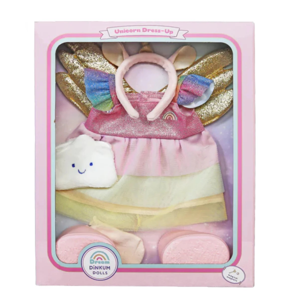Dinkum Dolls - Dinkum Outfit Unicorn Dress-uo Set