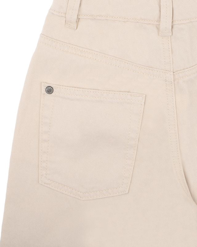 Fox Twill Shorts Sand - 1-7Y