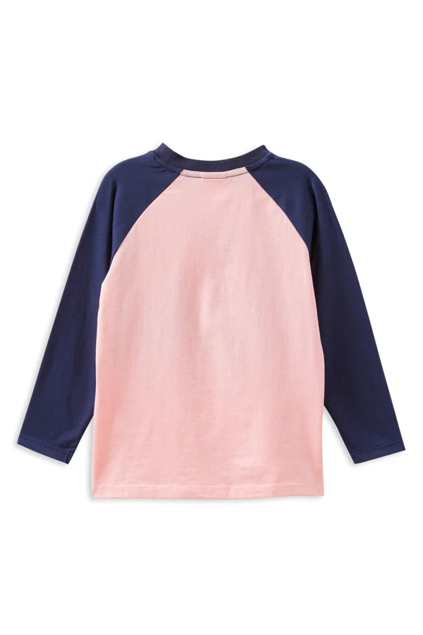 Milky Own Kind Tee - Blush Pink / Navy
