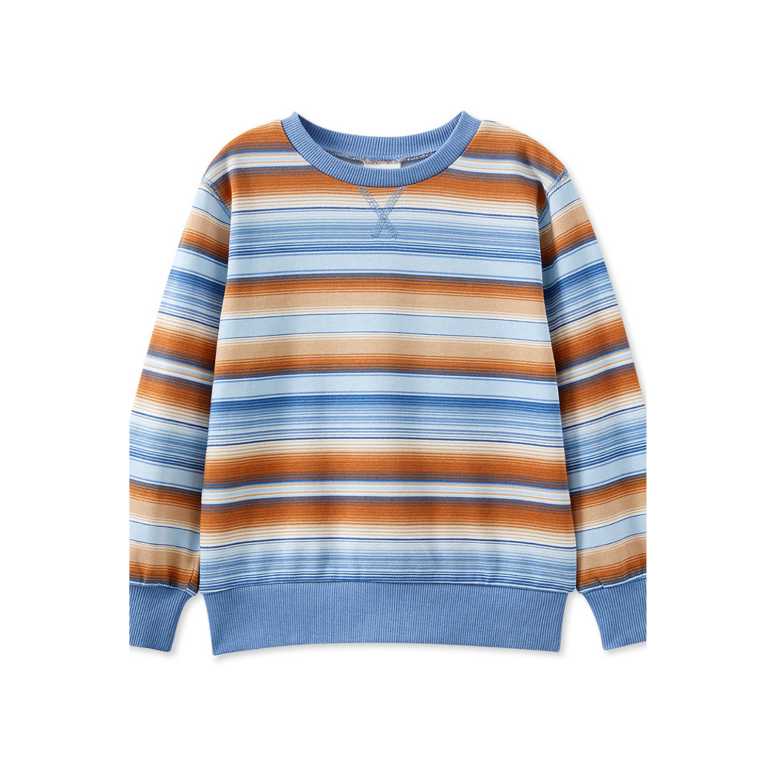 Milky Ombre Stripe Fleece Sweat