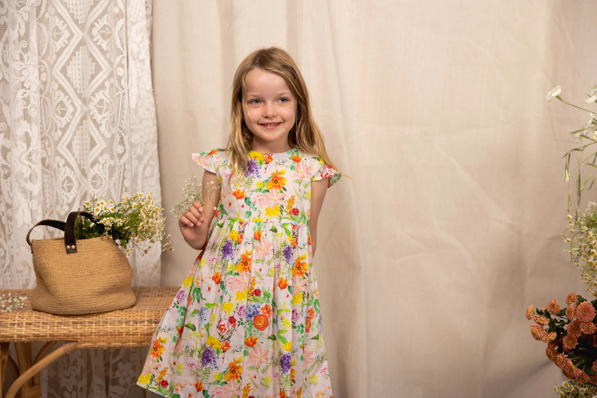 Ray Dress - Flower Crush