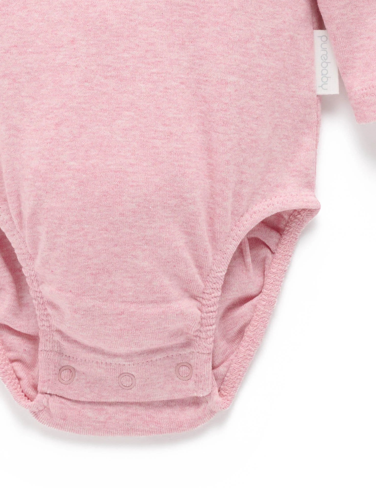 Puppy Applique Bodysuit - Petunia Melange