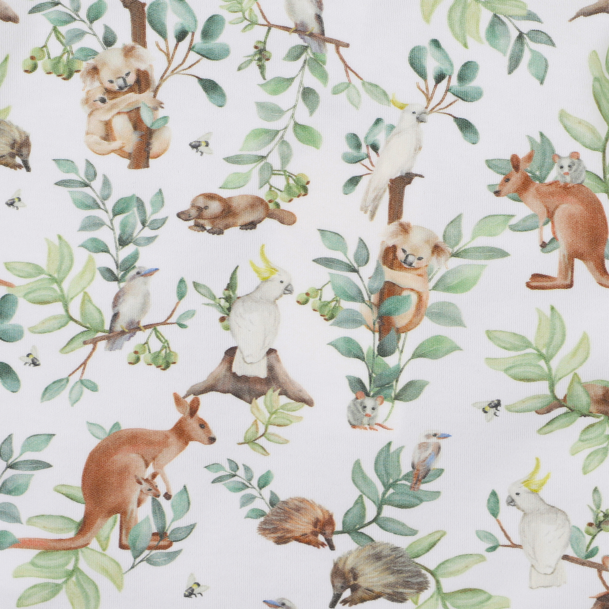 Bebe Charlie  organic ls zipsuit - Charlie print