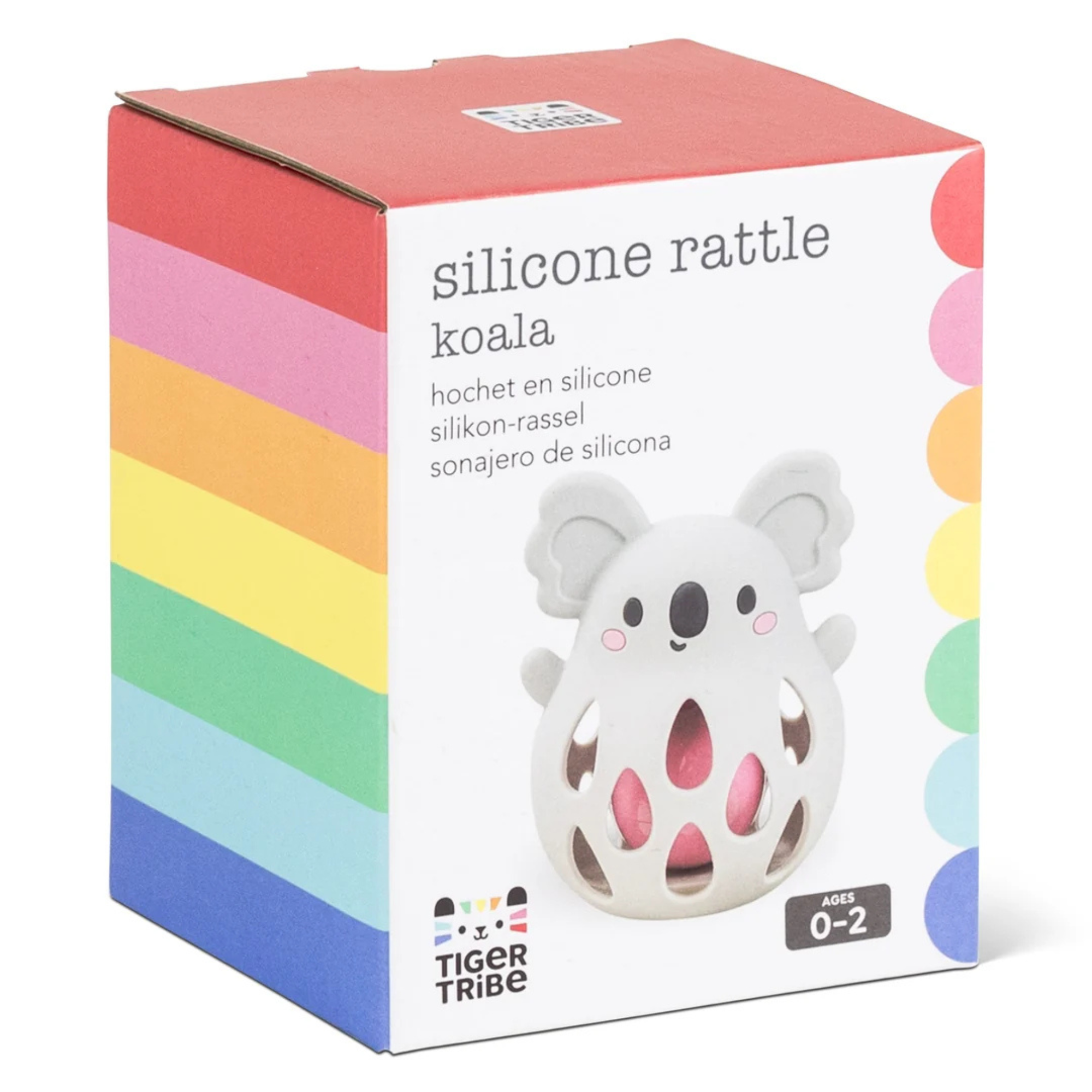 Tiger Tribe Silicone Rattle - Koala