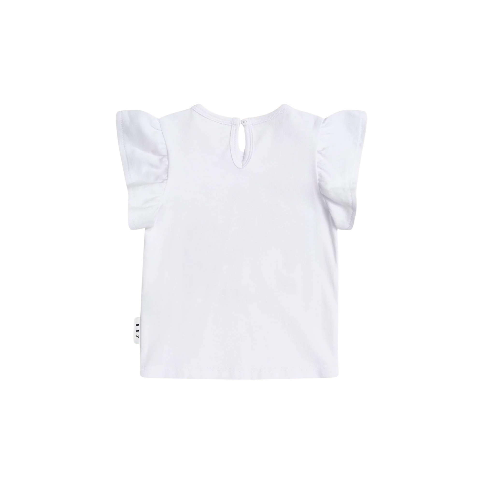 Huxbaby - Tutti Frutti Unicorn Frill Tee