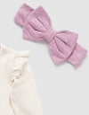 Purebaby 3 Piece Gift Set - Lavender Melange