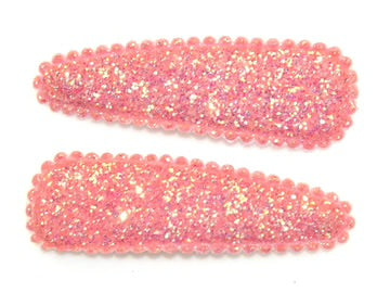 Goody Gumdrops Glitter Medium Snaps Light Pink