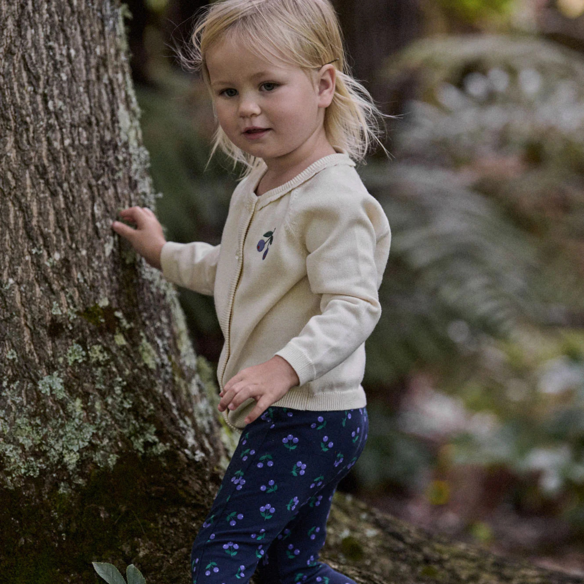 Nature Baby Piper Cardigan - Winter Berry
