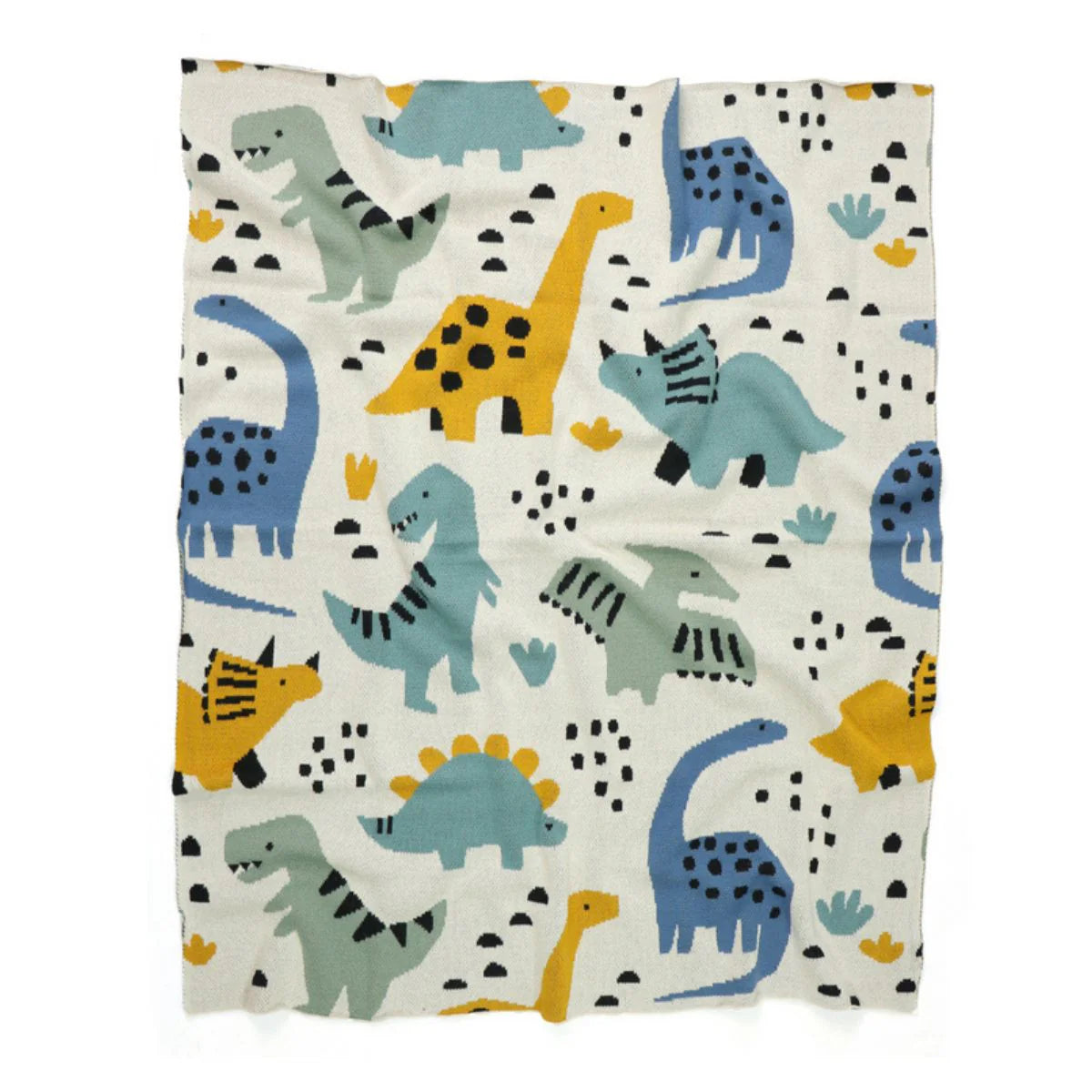 Di Lusso - Dean Dinosaur Baby Blanket