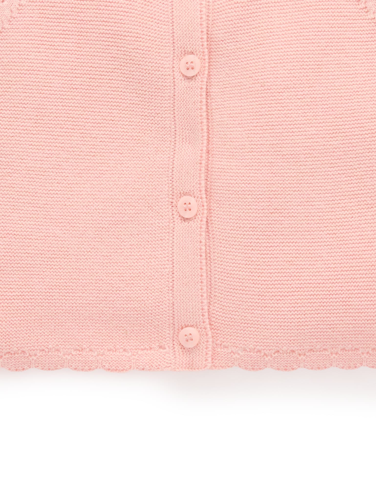 Purebaby Scalloped Cardigan