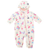 Korango Dancing Unicorns Rain Suit - Cream