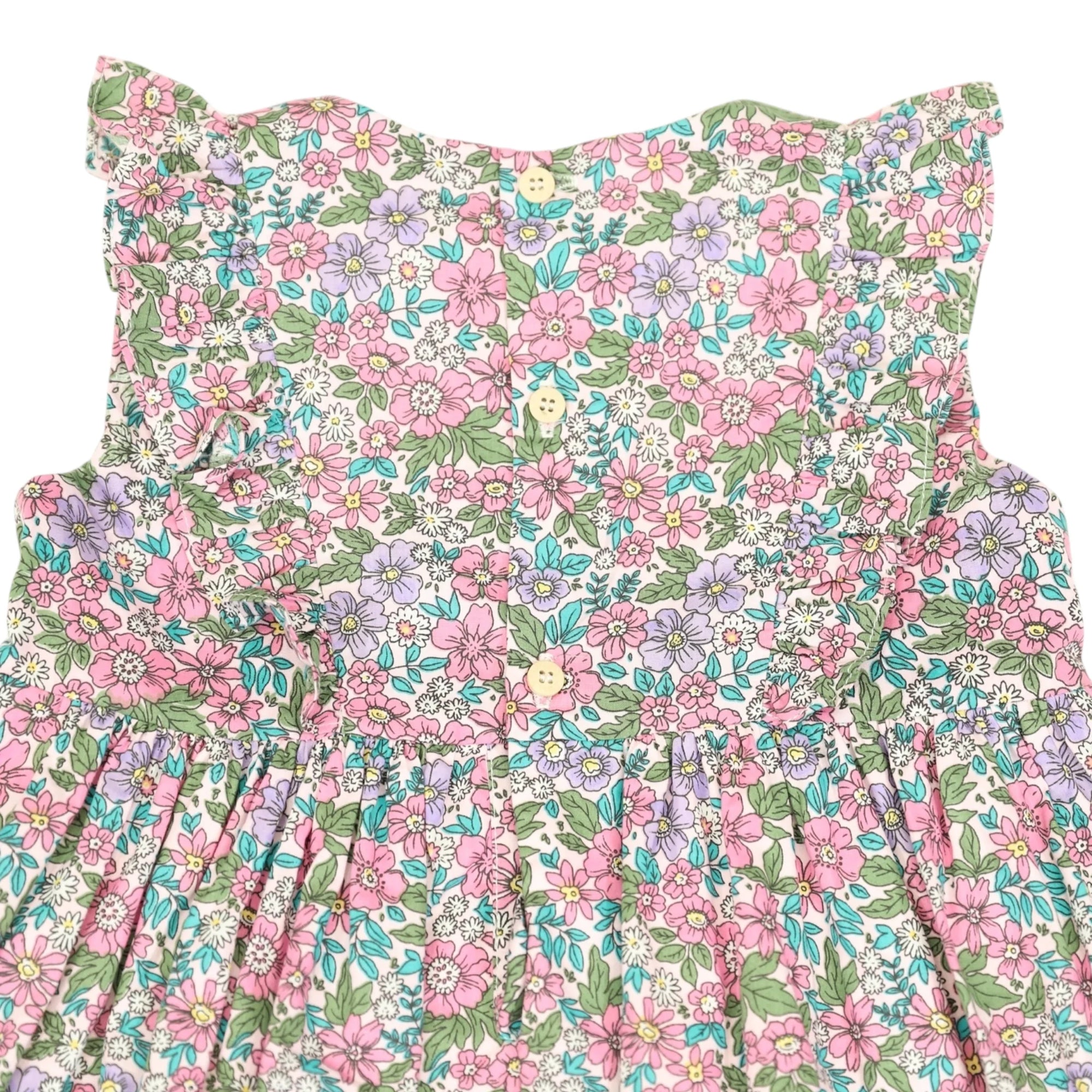 Bold Floral Pink Dress