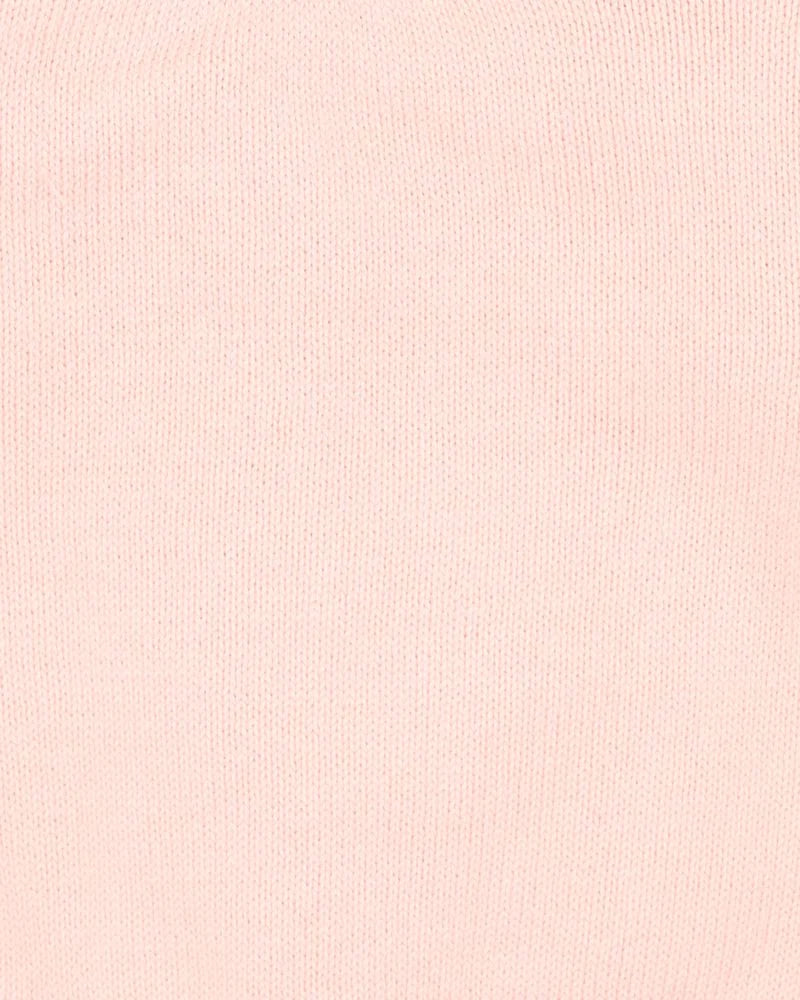 Poppy Organic Cardigan - Pink Icing