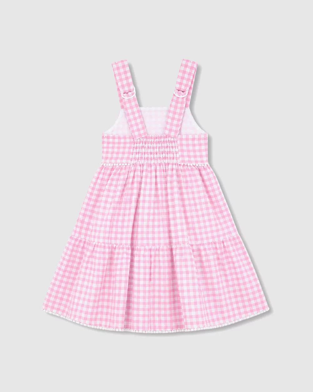 Pink Gingham Sundress 1-10Y