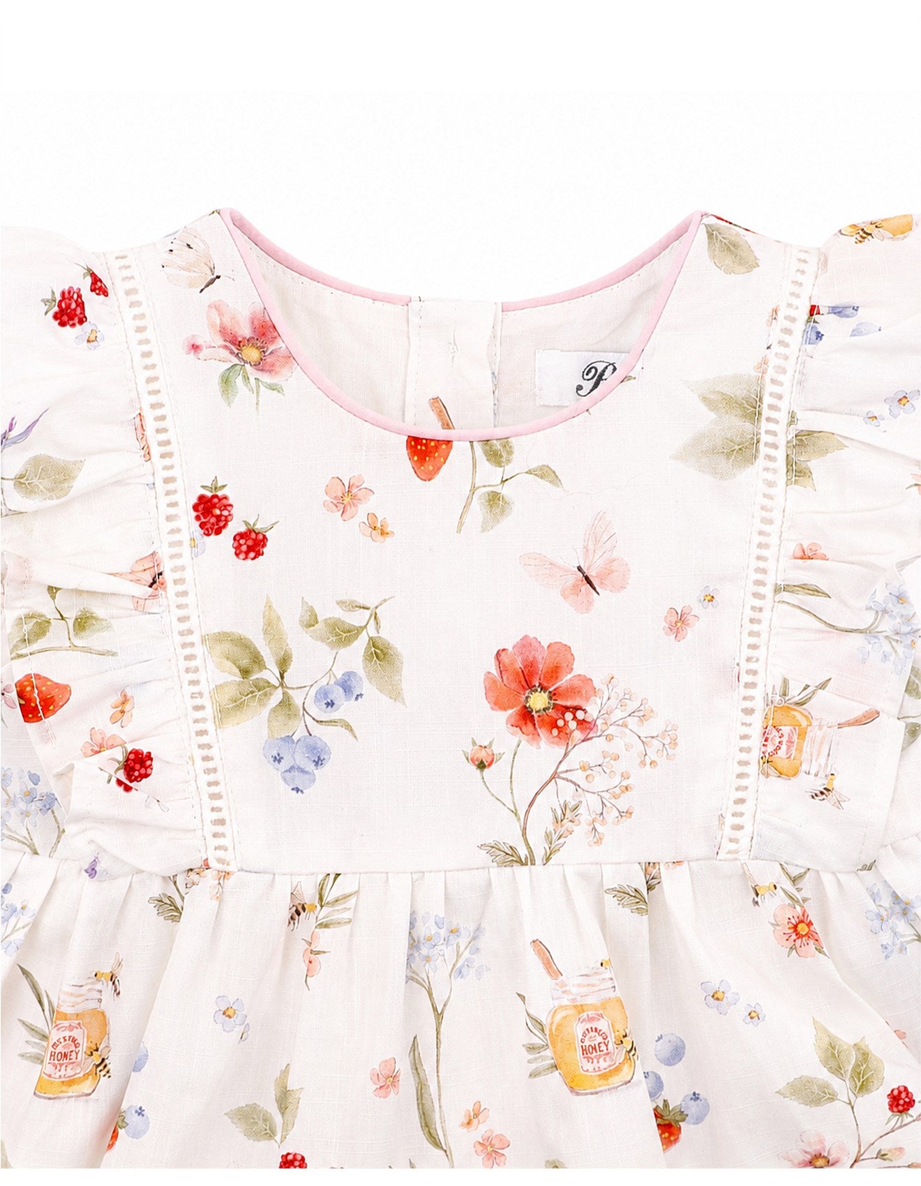 Poppy Print Overlay Dress