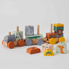 Animal Wooden Train Set