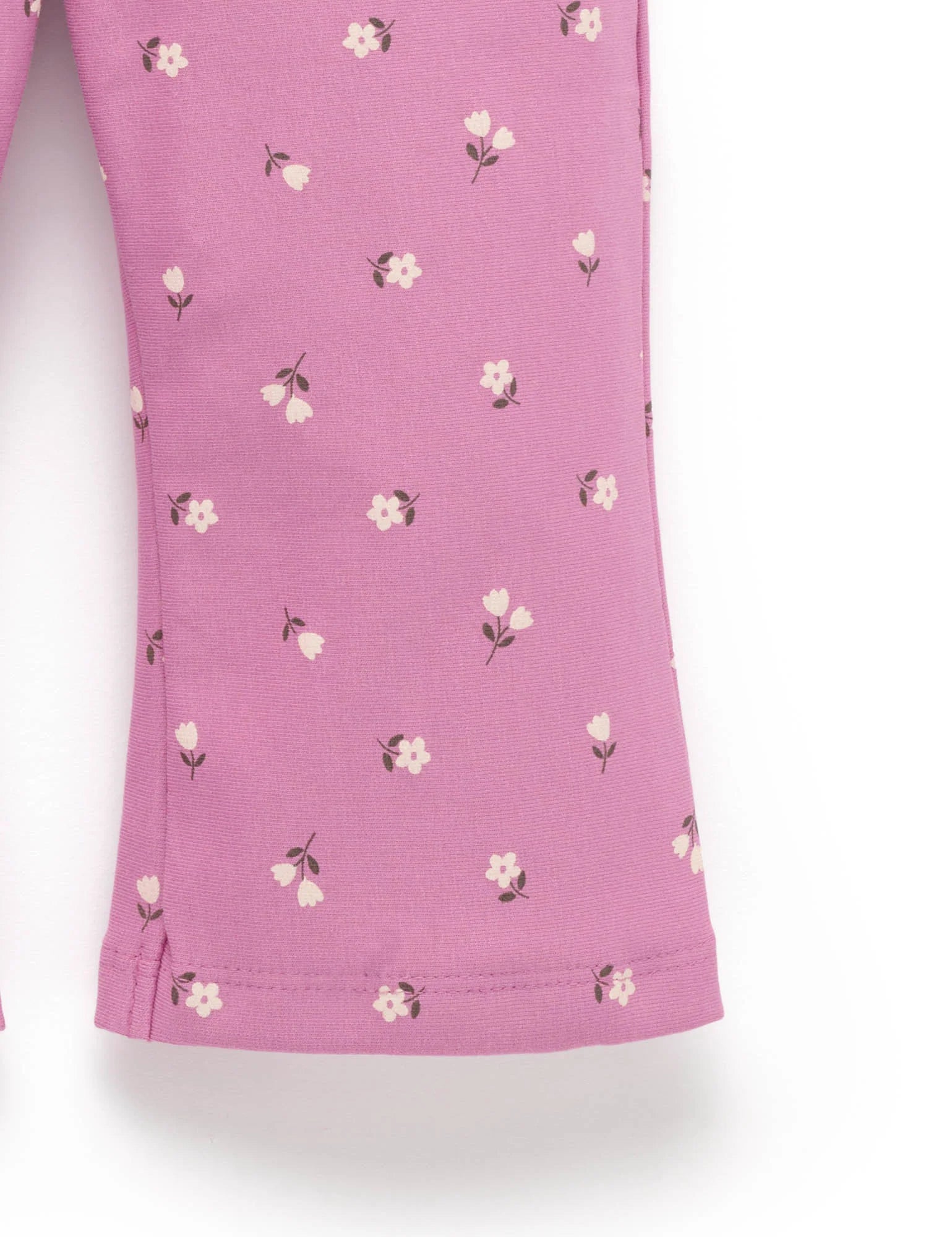 Mini Floral Flared Leggings
