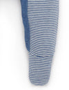 Purebaby Badger Mini Stripe Growsuit