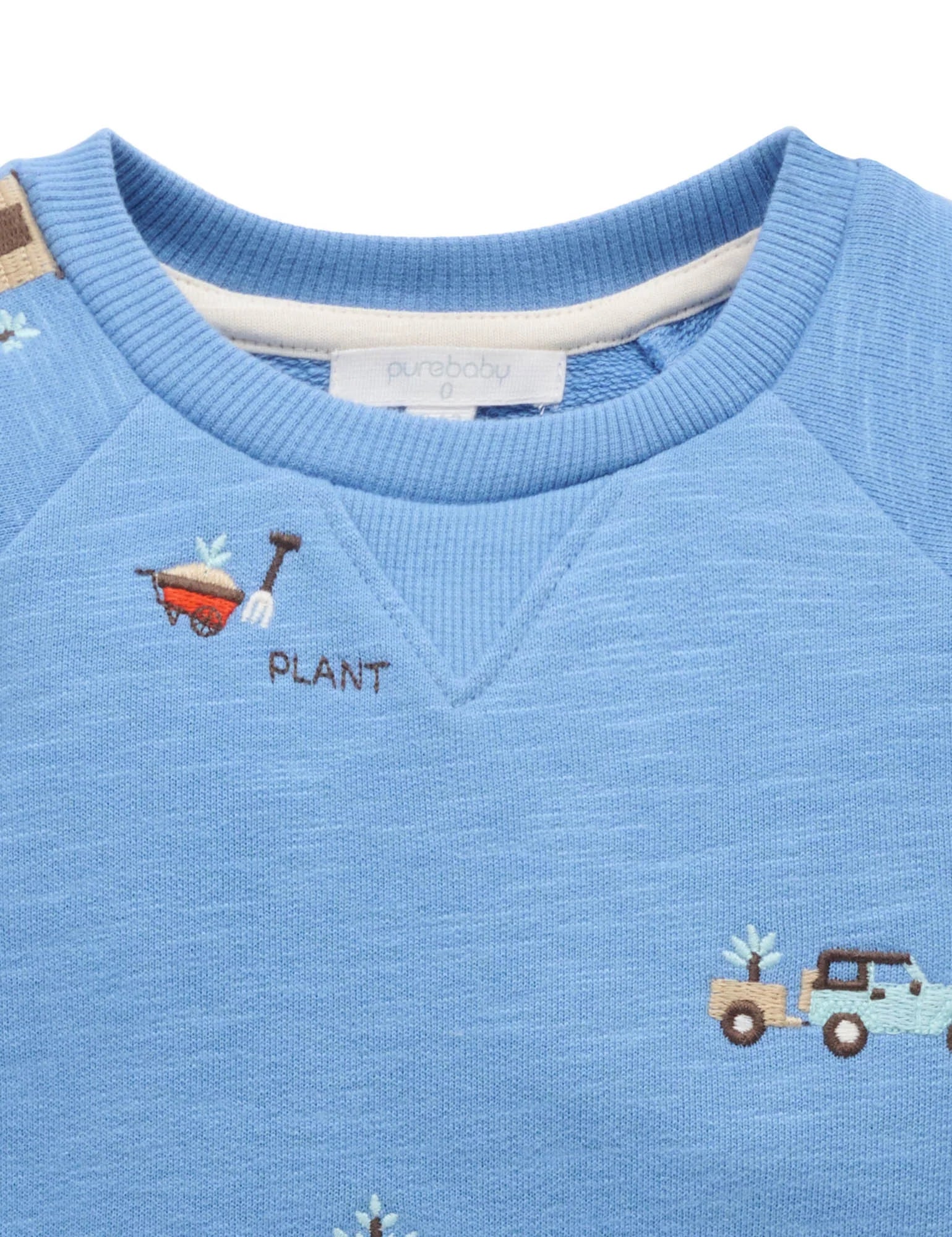 Embroidered Windcheater - Garden Work Broderie