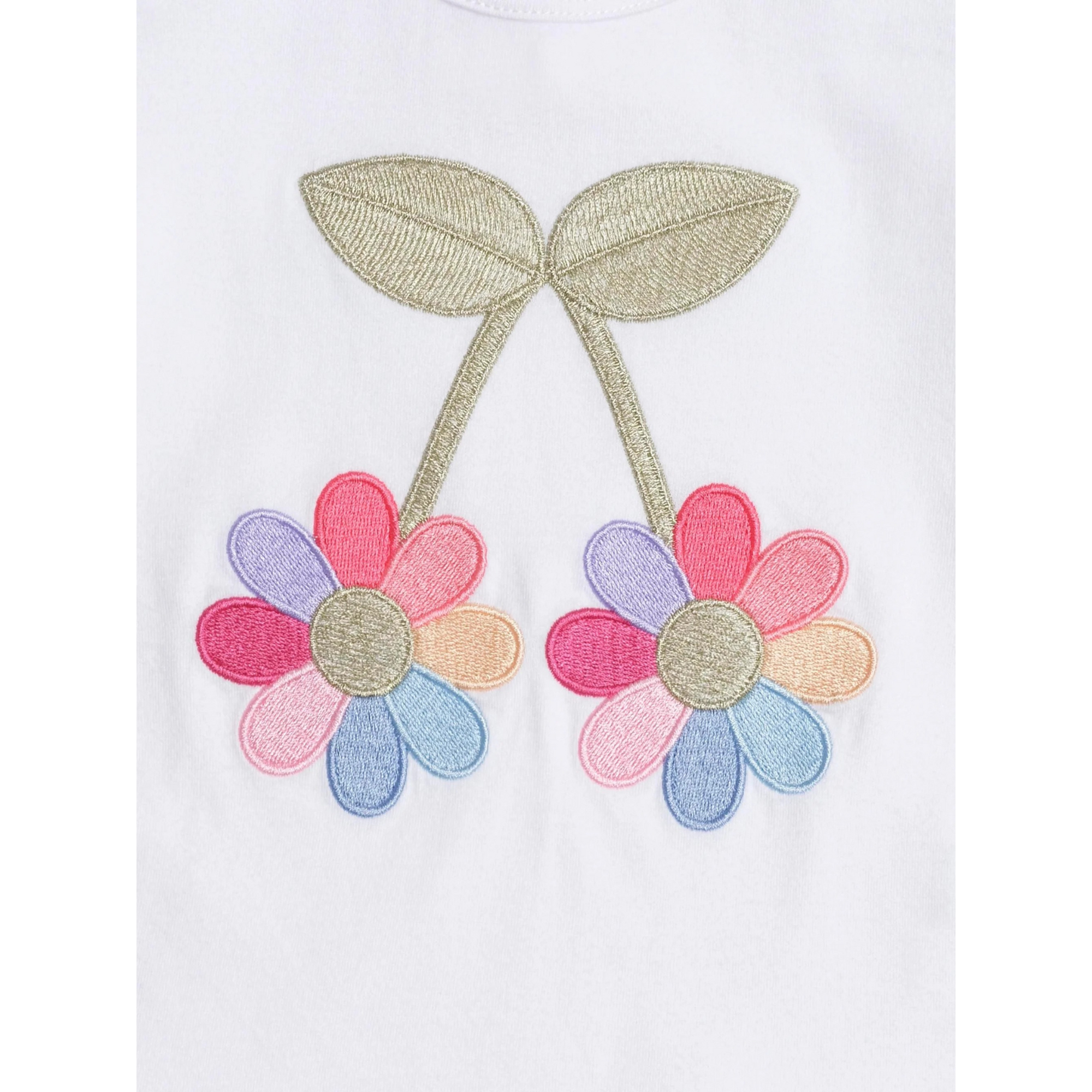 Huxbaby - Flower Power Puff Sleeve Tee