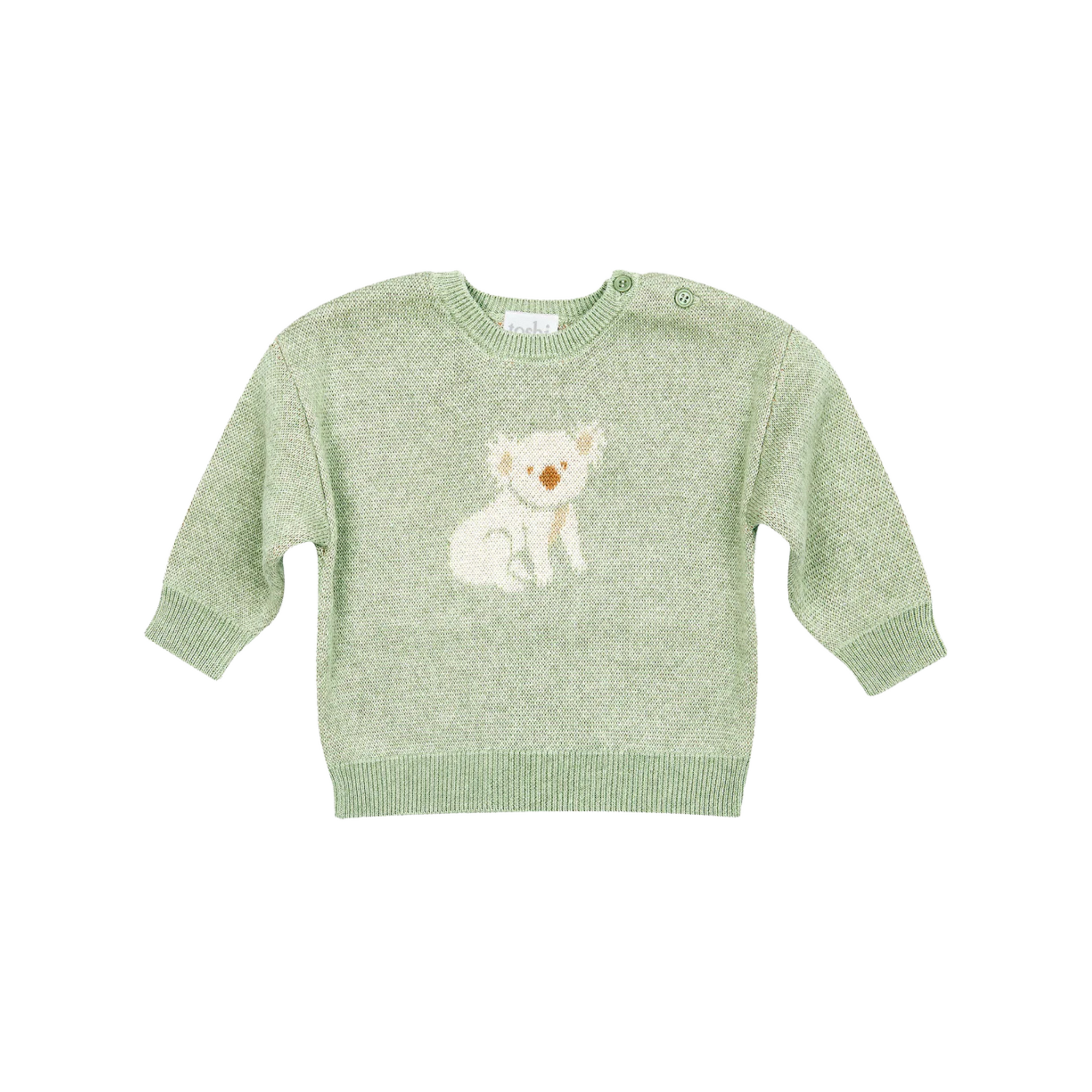 Toshi Organic Pullover Storytime - Koala