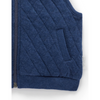 Purebaby Quilted Vest - Blueberry Melange