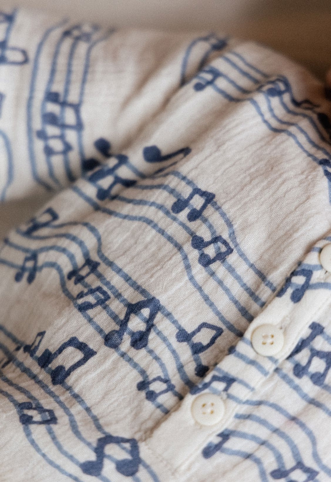 Nature Baby  Guthrie Shirt Muslin - Rhythm Print