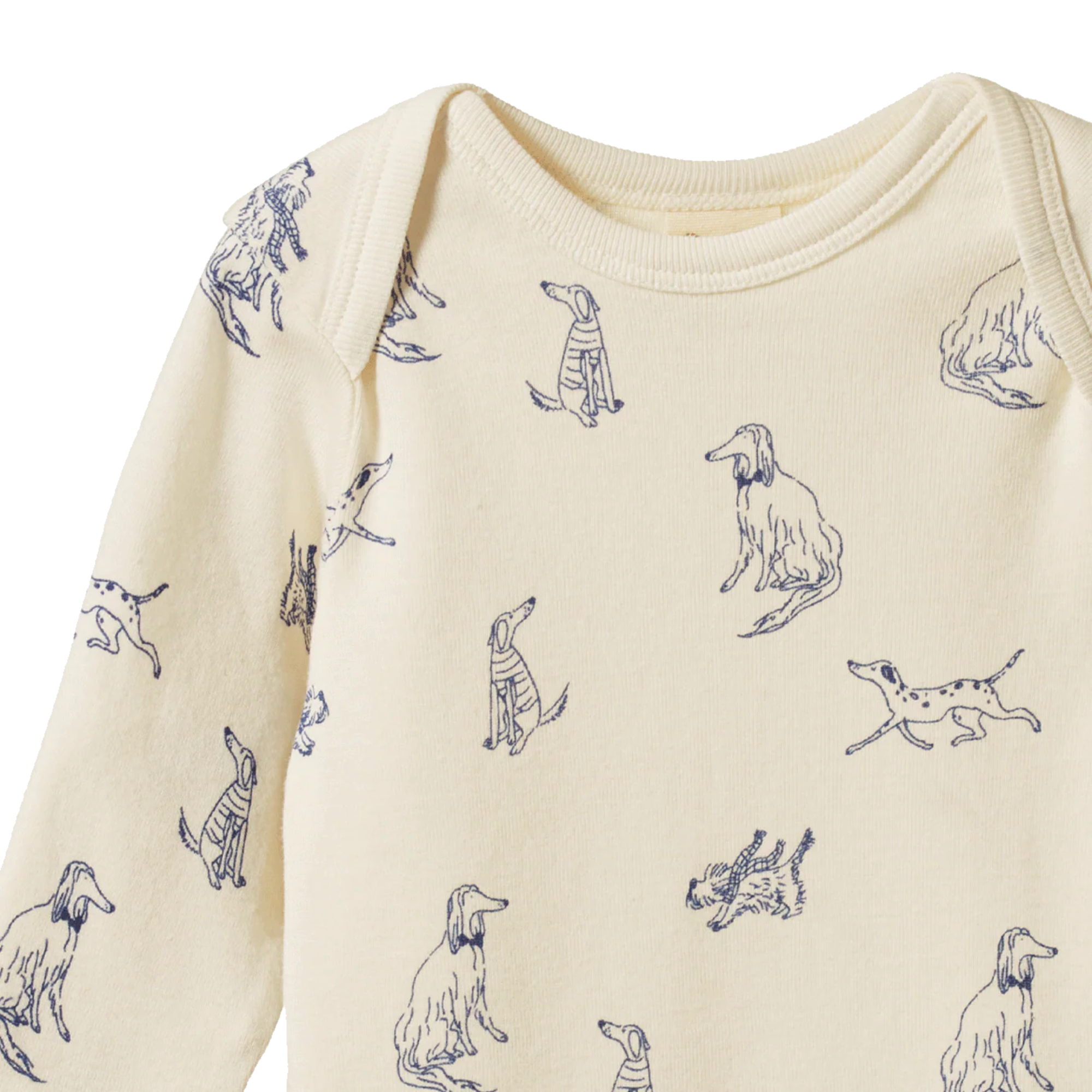 Nature Baby Long Sleeve Bodysuit -  Lucky Print