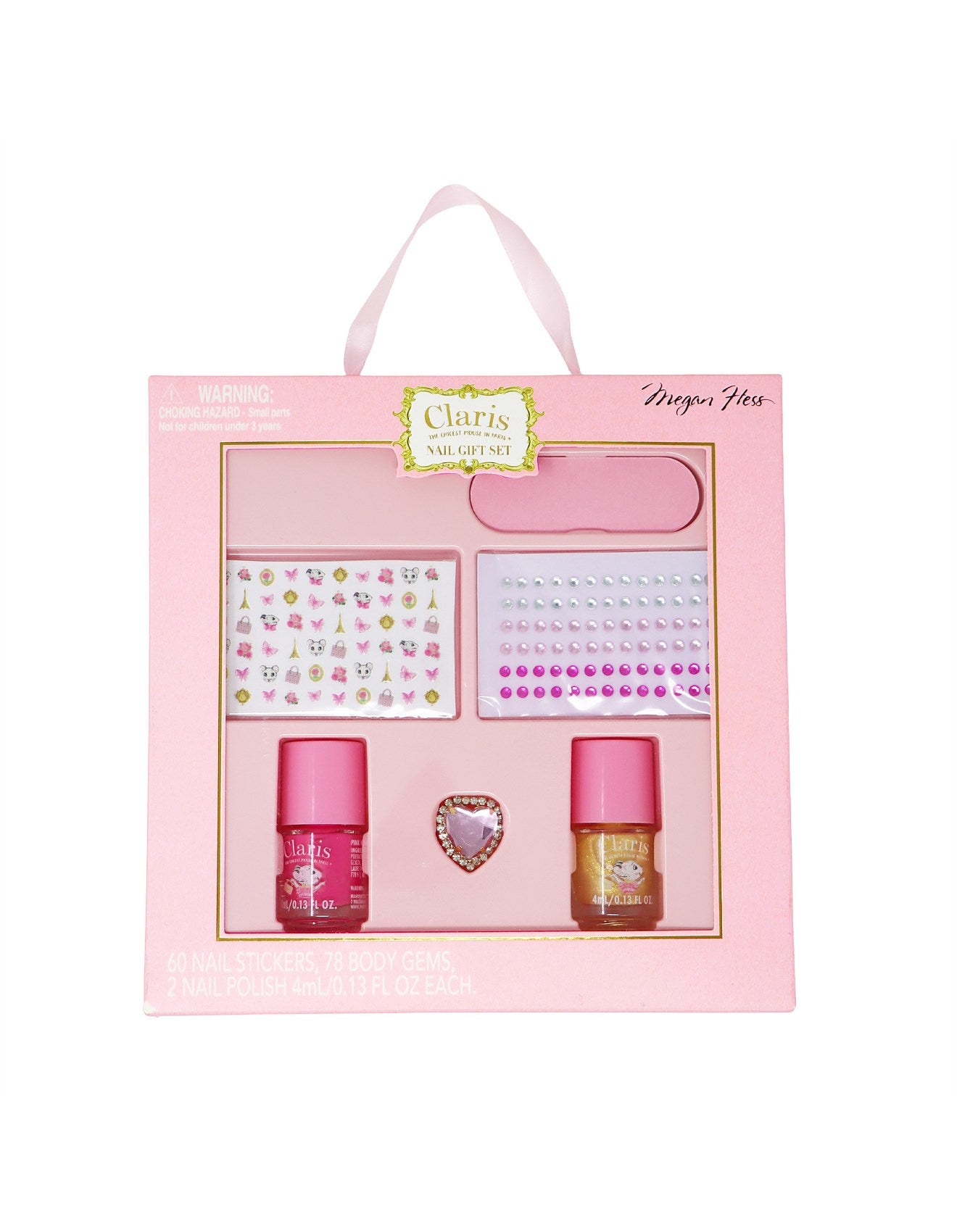 Claris the Chicest Mouse in Paris Nail Gift Set