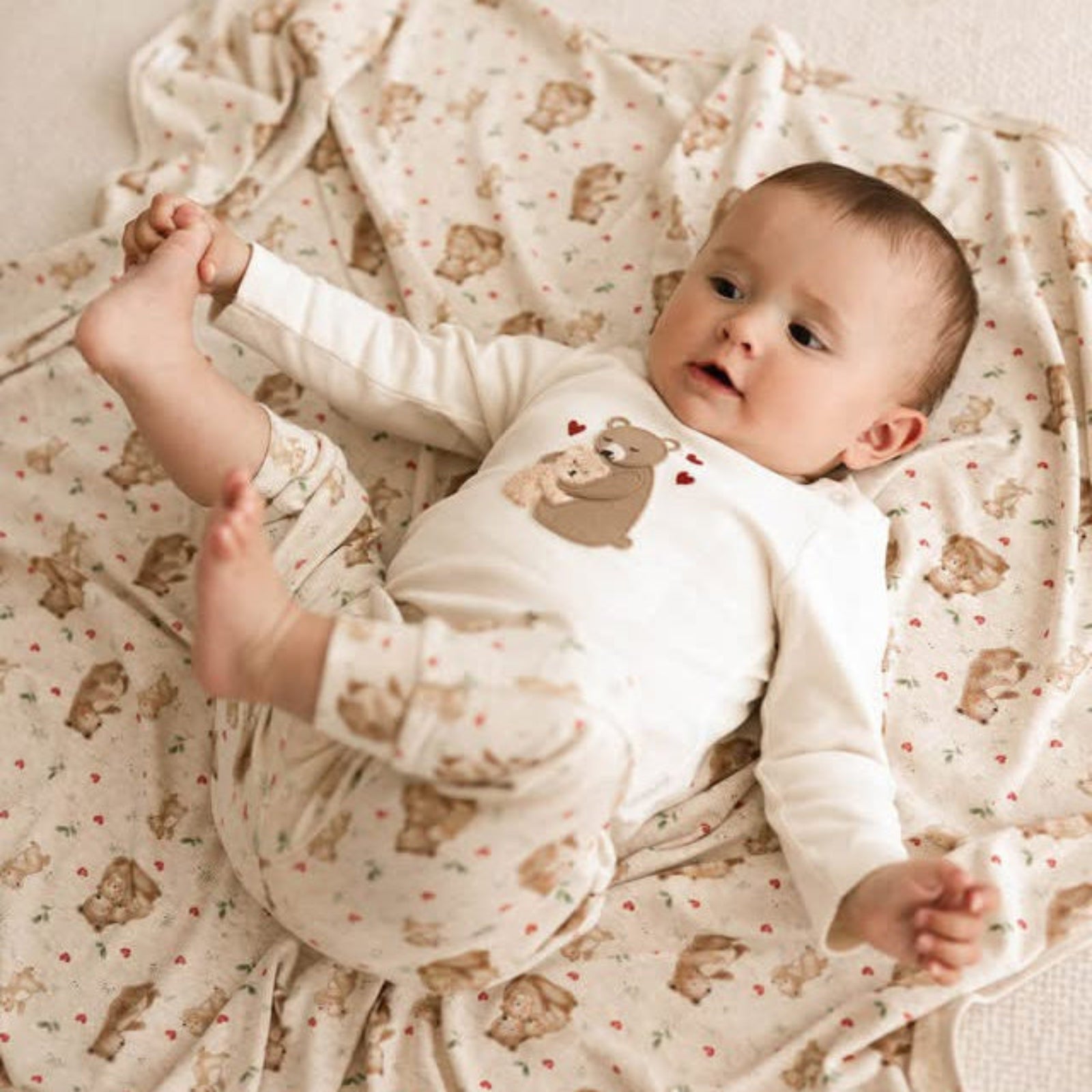 Purebaby Mamma Love Print 2 piece Set