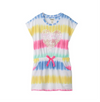 Hatley Sunset Tie Dye Pull On Dress - White