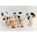 Curly Sheep Soft Toy White (18cm)