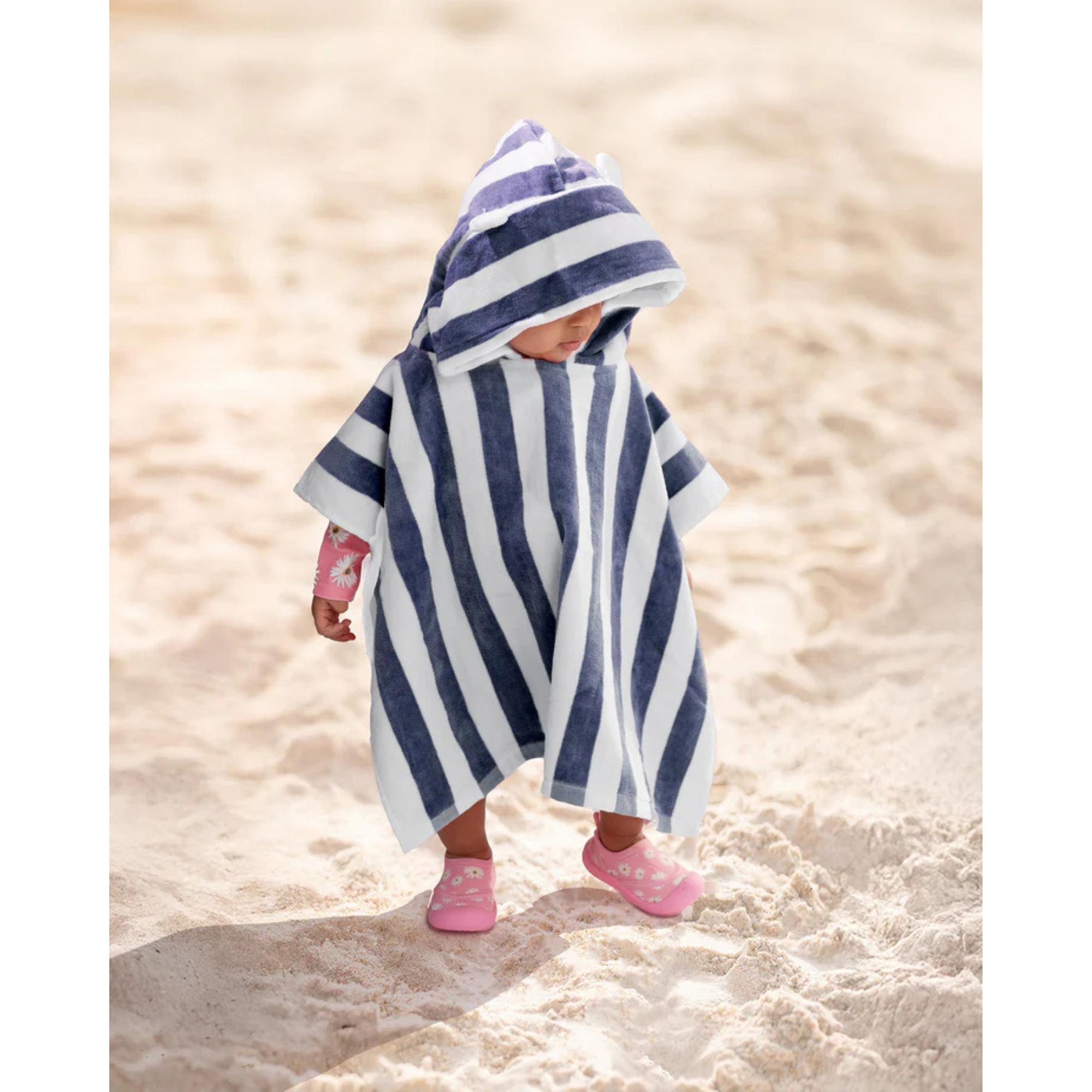 Toshi Hooded Towel Beachcomber - Moonlight