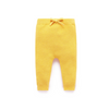 Purebaby Knitted Leggings - Maize  Melange