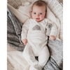 Bebe Bailey Koala Velour Onesie - Cloud