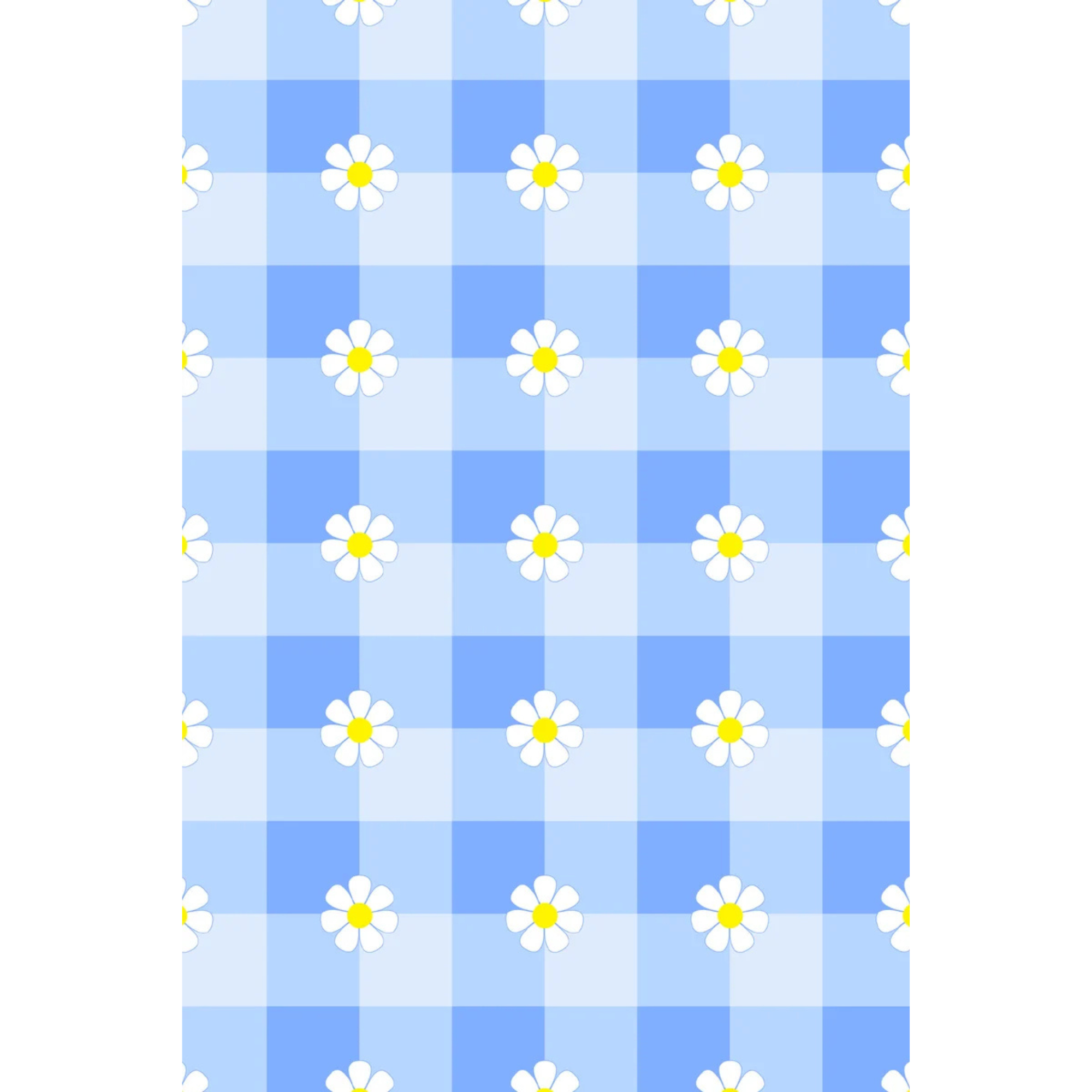 Milky Daisy Check Short