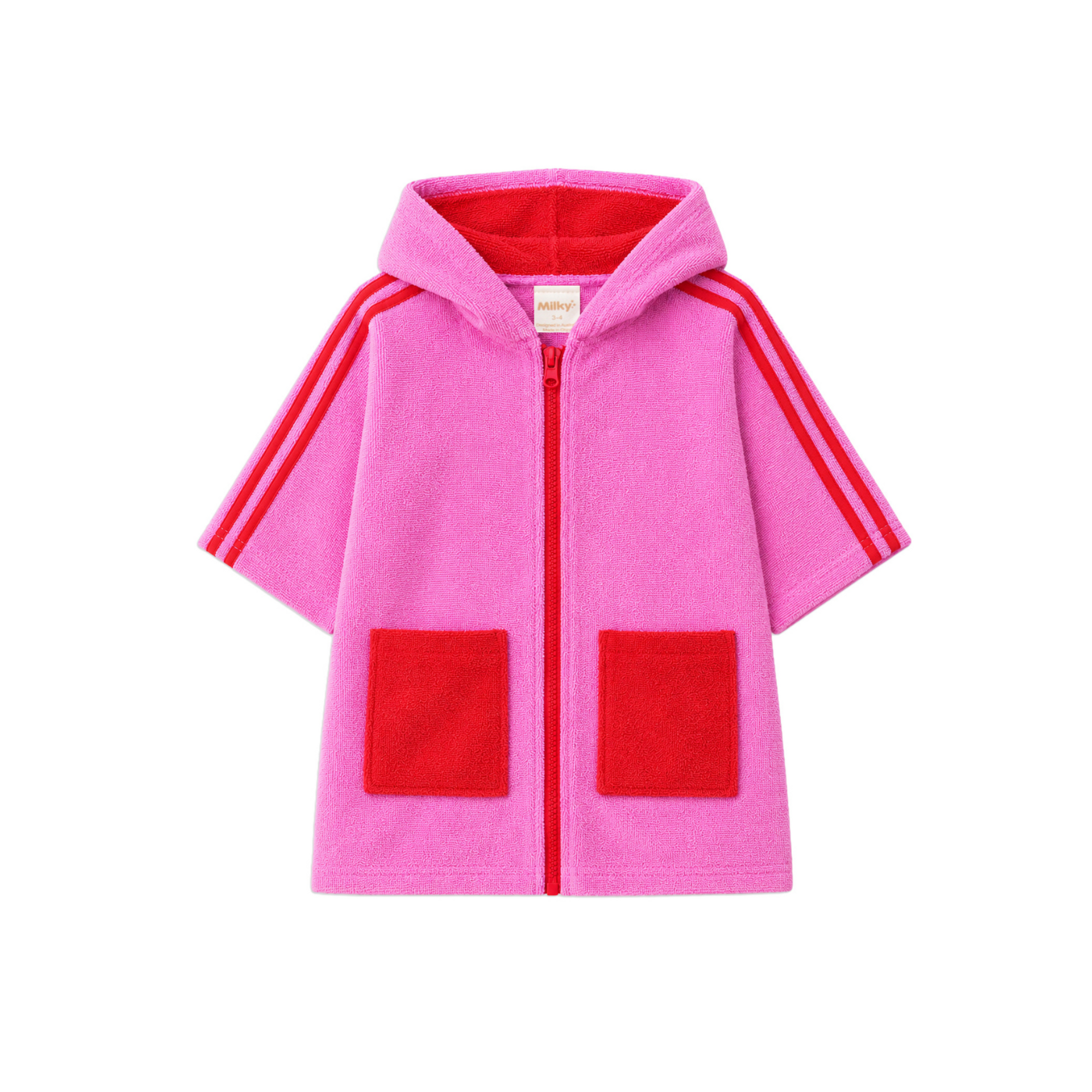 Milky Starburst Terry Towelling Cover up