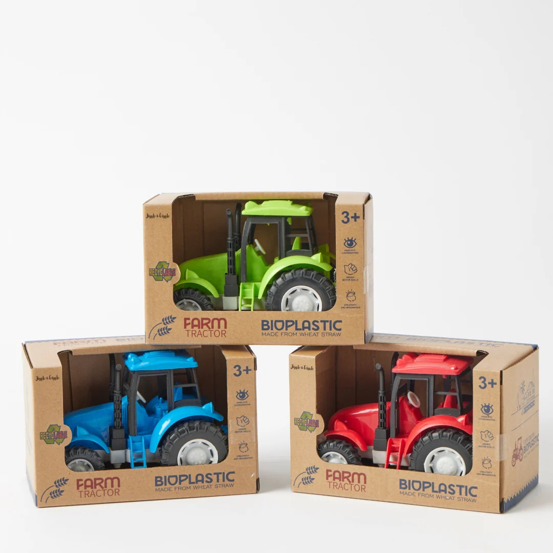 Jiggle &amp; Giggle Bioplastic Farm Tractor