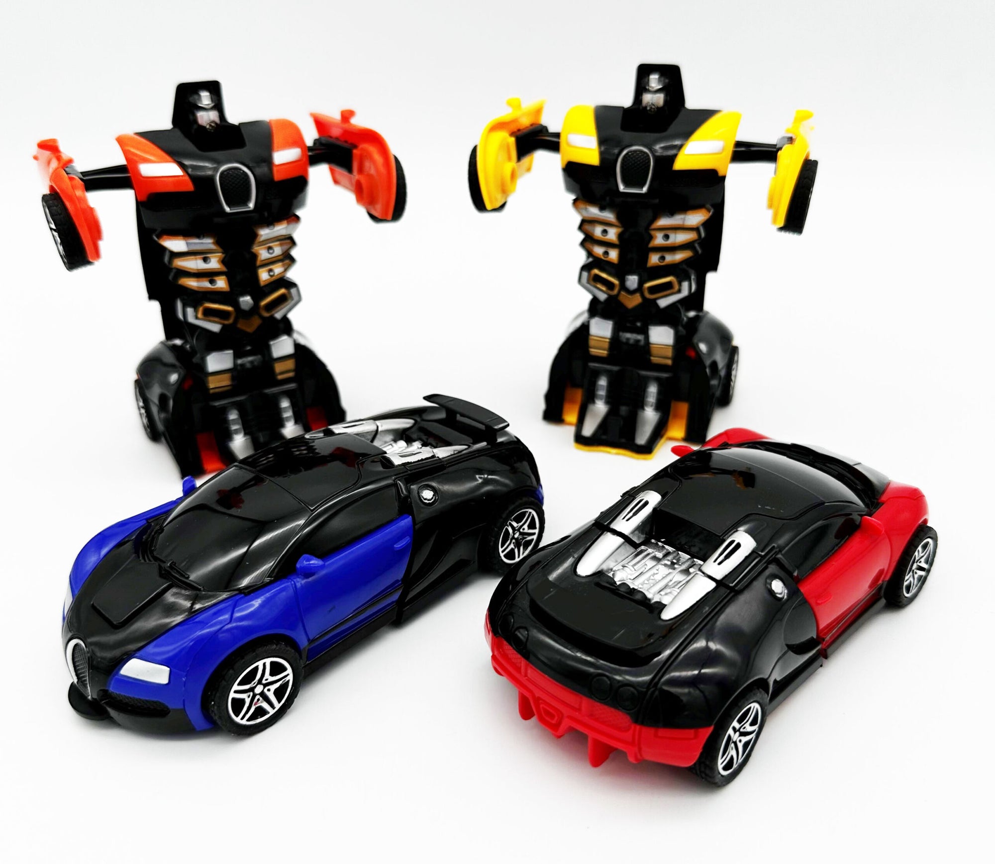 Bugatti Transform Robot Car