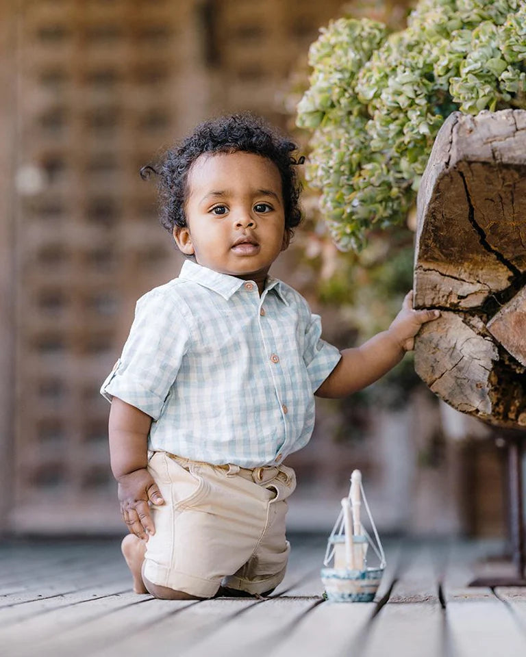 Bebe Beige Pocket Shorts