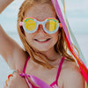 Good Vibes Rainbow  Swim Goggles - Bling2o