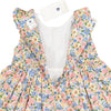 Smocked Floral Dress Yellow Floral