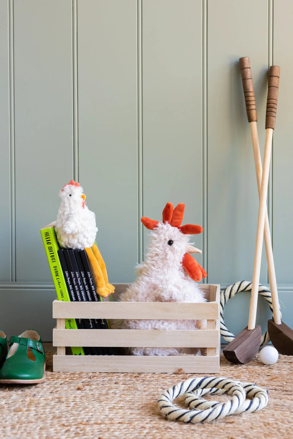Nana Huchy Charlie the Chicken Rattle