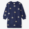 New Pre-Order Hatley Blue Starlight Easy Sweater Dress - Patriot Blue