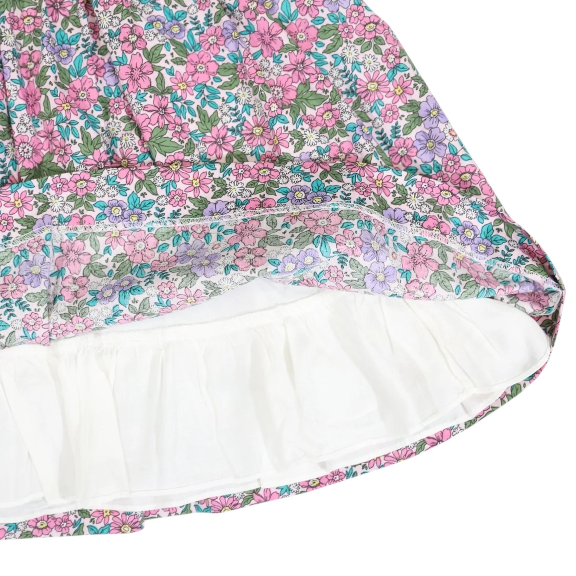 Bold Floral Pink Dress