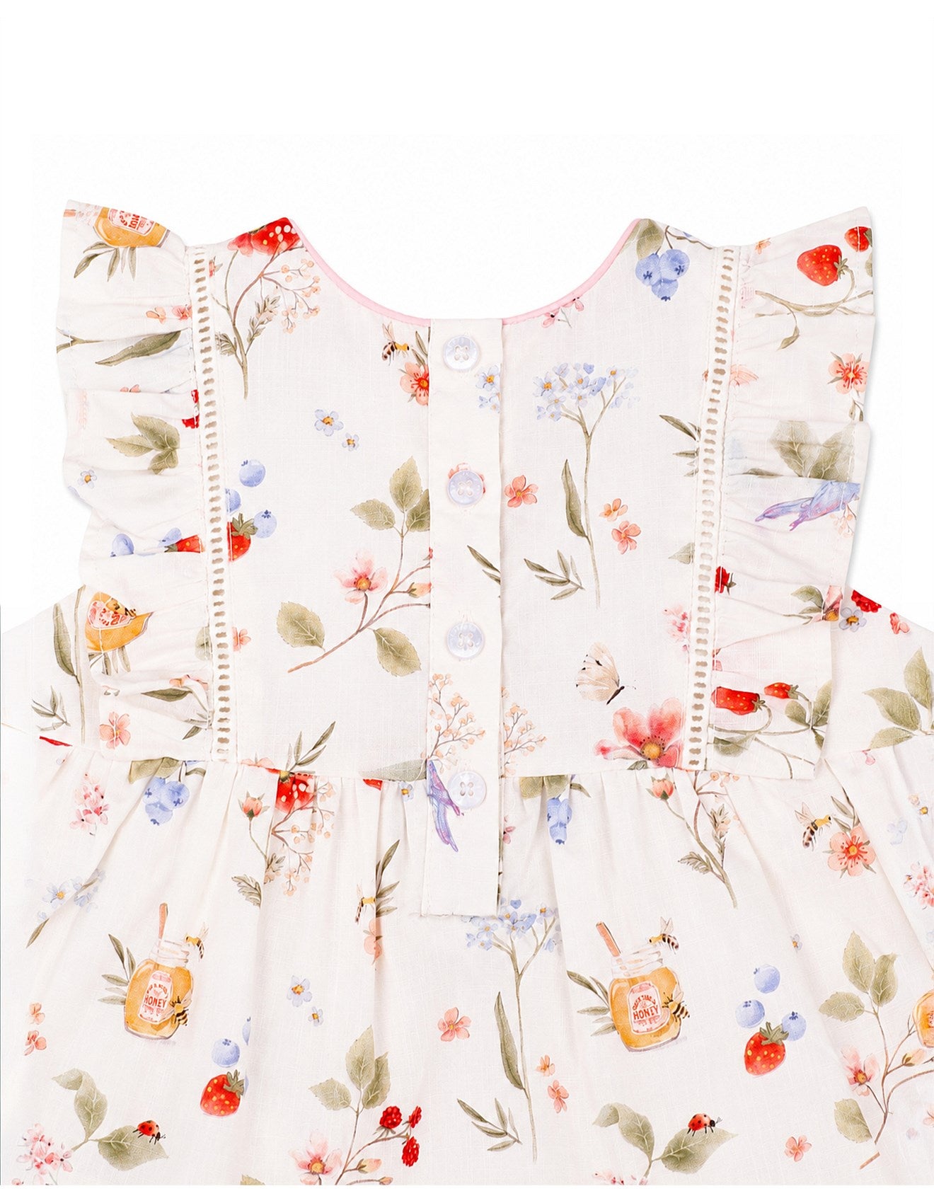 Poppy Print Overlay Dress