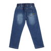 Fox &amp; Finch Boys Pull On Denim Jeans - Mid Indigo