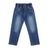 Fox &amp; Finch Boys Pull On Denim Jeans - Mid Indigo