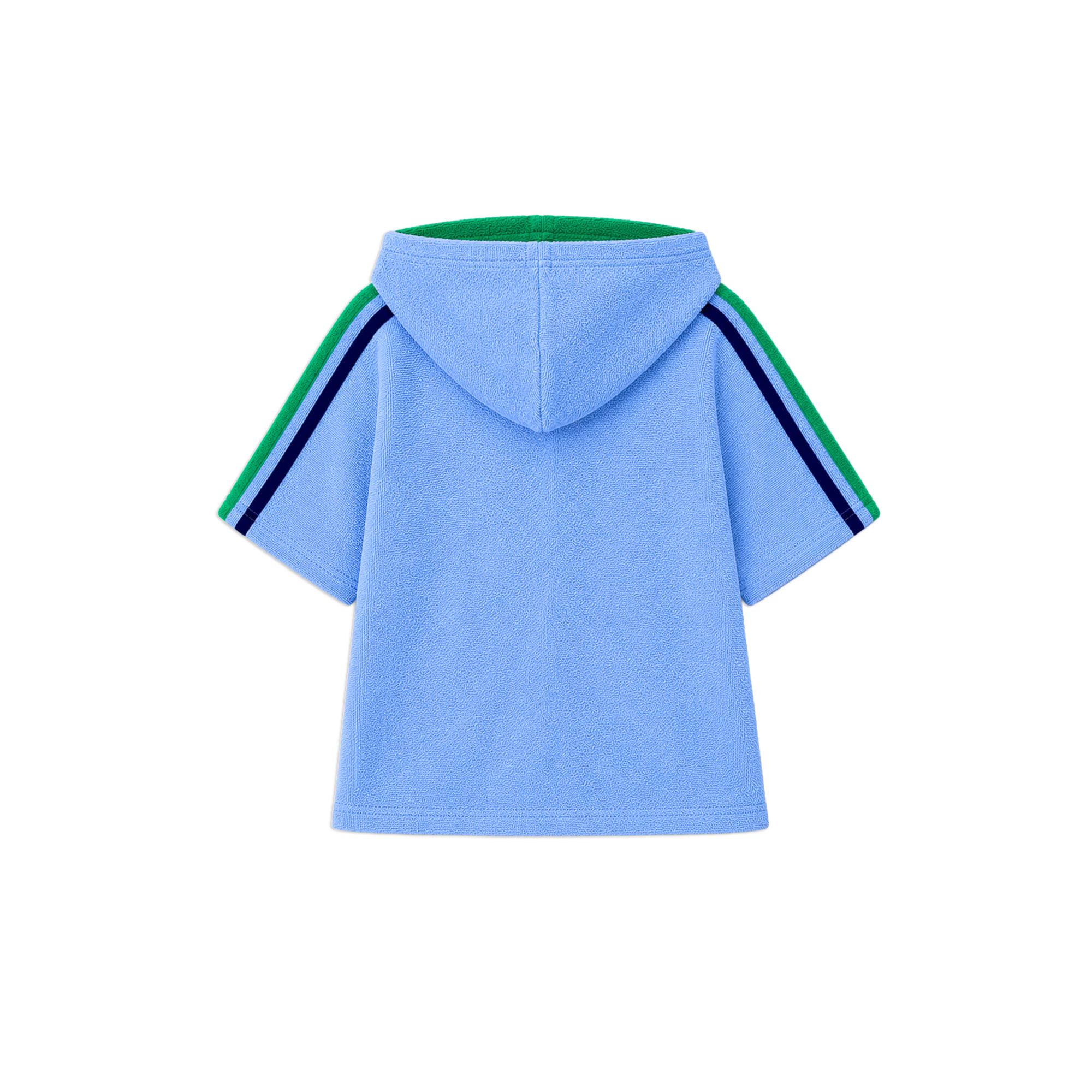 Milky Coastline Terry Towelling Cover Up