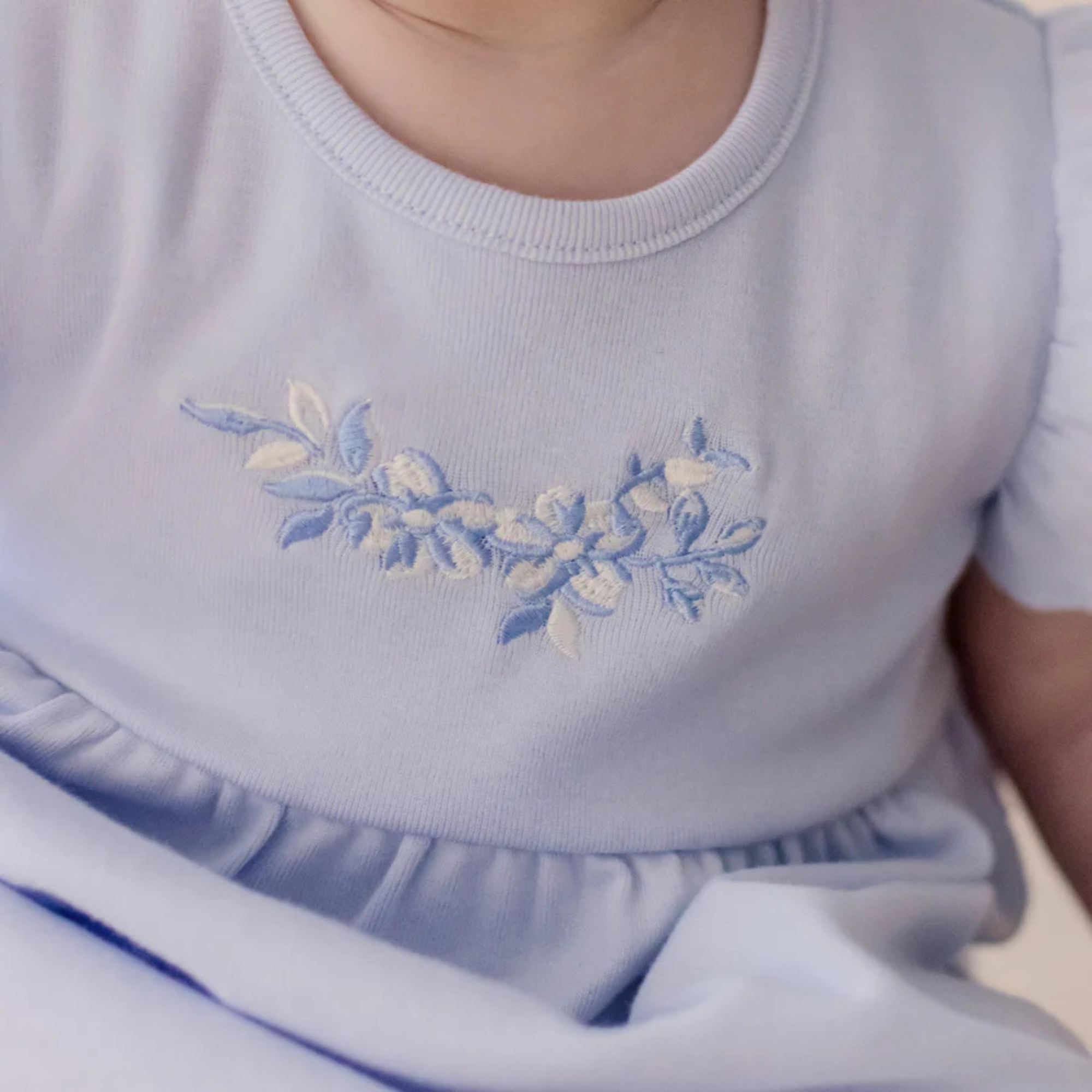 Marquise Seascape Floral Dress &amp; Bloomer Set